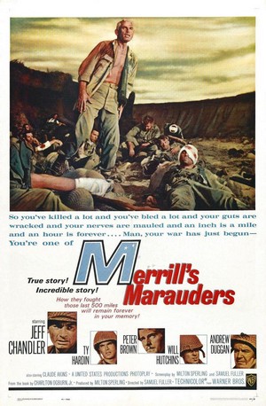 Merrill's Marauders (1962) - poster