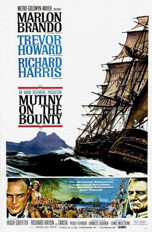 Mutiny on the Bounty (1962) - poster