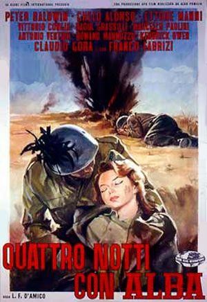 Quattro Notti con Alba (1962) - poster