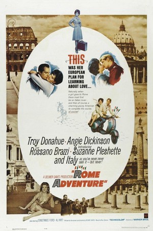 Rome Adventure (1962) - poster