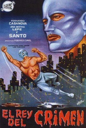 Santo contra el Rey del Crimen (1962) - poster