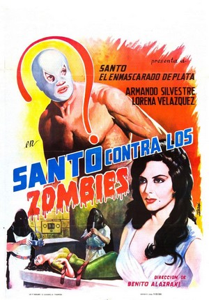 Santo contra los Zombies (1962) - poster