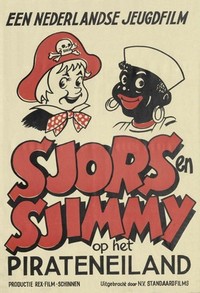 Sjors en Sjimmie op het Pirateneiland (1962) - poster