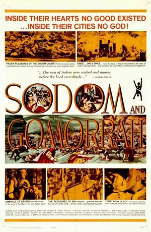 Sodom and Gomorrah (1962) - poster