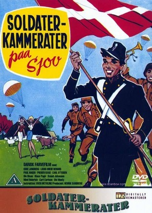 Soldaterkammerater på Sjov (1962) - poster