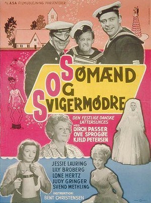 Sømænd og Svigermødre (1962) - poster