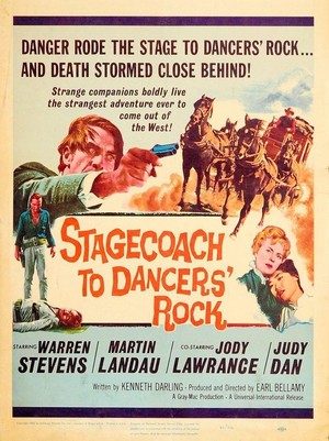 Stagecoach to Dancers' Rock (1962) - poster