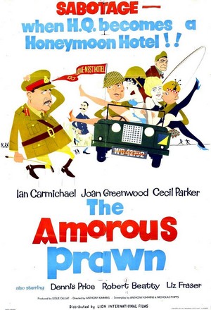 The Amorous Prawn (1962) - poster