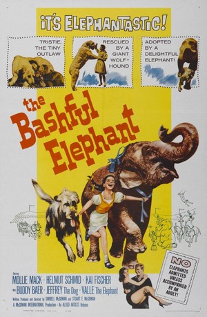 The Bashful Elephant (1962) - poster