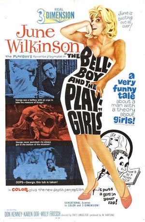The Bellboy and the Playgirls (1962) - poster