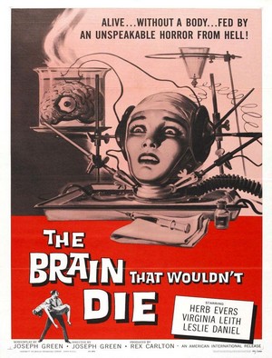 The Brain That Wouldn't Die (1962) - poster