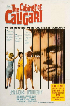 The Cabinet of Caligari (1962) - poster