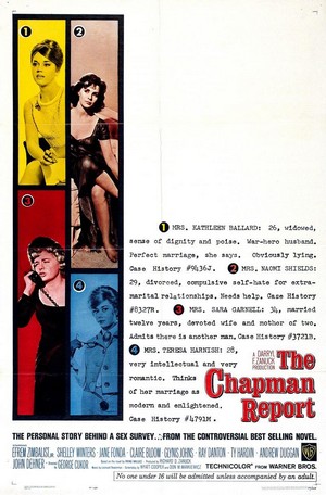 The Chapman Report (1962) - poster