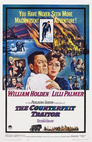 The Counterfeit Traitor (1962) - poster