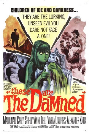 The Damned (1962) - poster