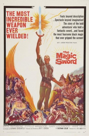 The Magic Sword (1962) - poster