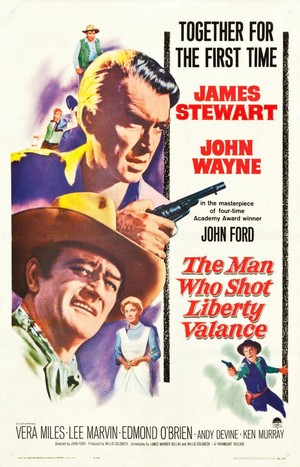 The Man Who Shot Liberty Valance (1962) - poster
