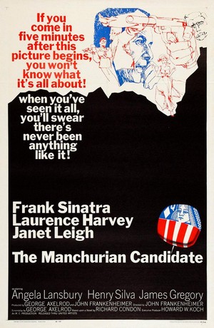 The Manchurian Candidate (1962) - poster