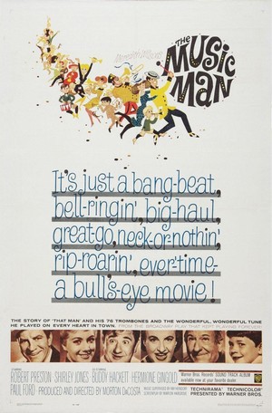 The Music Man (1962) - poster