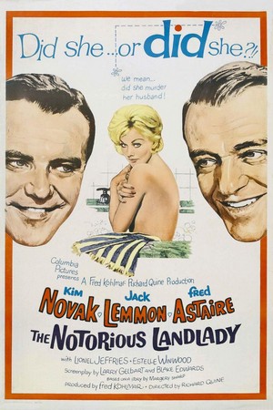 The Notorious Landlady (1962) - poster