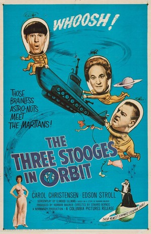 The Three Stooges in Orbit (1962) - poster