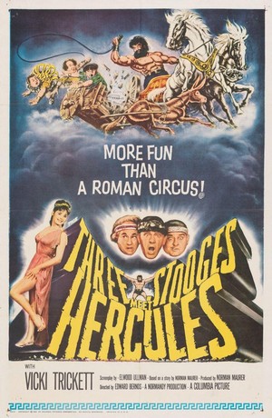 The Three Stooges Meet Hercules (1962) - poster