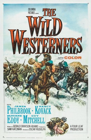 The Wild Westerners (1962) - poster