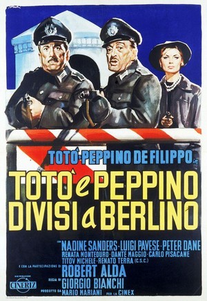 Totò e Peppino Divisi a Berlino (1962) - poster