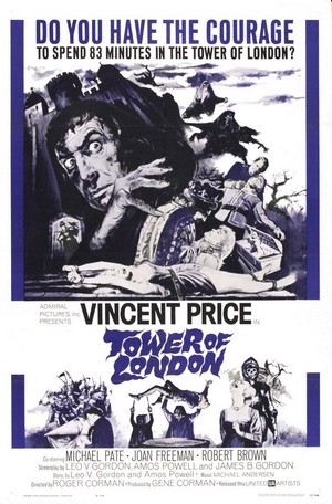 Tower of London (1962) - poster