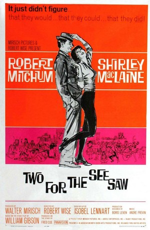 Two for the Seesaw (1962) - poster