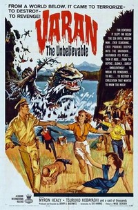 Varan the Unbelievable (1962) - poster