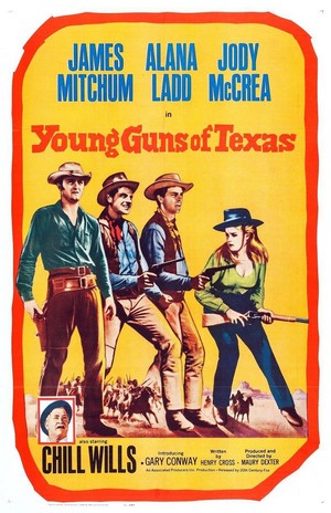 Young Guns of Texas (1962) - poster