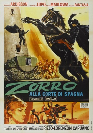 Zorro alla Corte di Spagna (1962) - poster