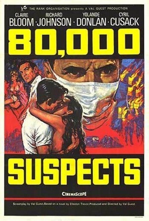 80,000 Suspects (1963) - poster
