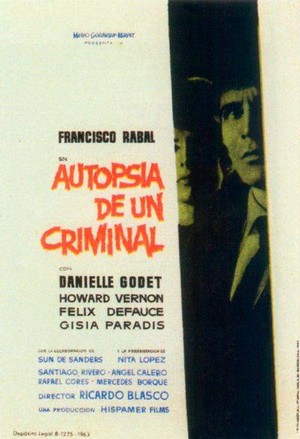 Autopsia de un Criminal (1963) - poster