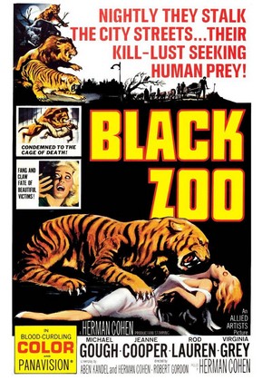 Black Zoo (1963) - poster