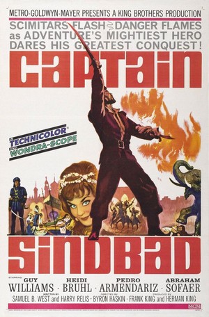 Captain Sindbad (1963) - poster