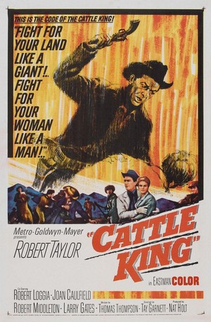 Cattle King (1963) - poster