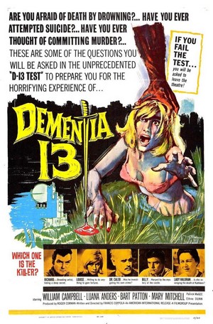 Dementia 13 (1963) - poster