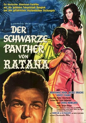 Der Schwarze Panther von Ratana (1963) - poster