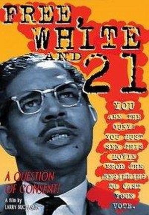 Free, White and 21 (1963) - poster