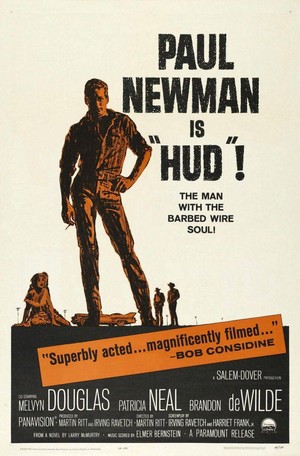 Hud (1963) - poster