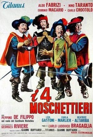 I Quattro Moschettieri (1963) - poster