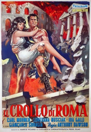 Il Crollo di Roma (1963) - poster