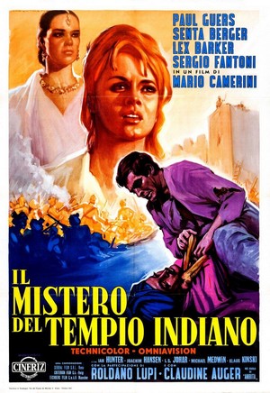 Il Mistero del Tempio Indiano (1963) - poster