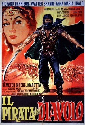 Il Pirata del Diavolo (1963) - poster