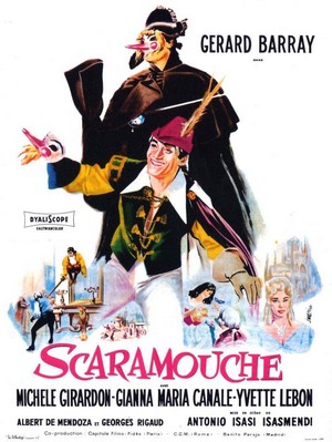 La Máscara de Scaramouche (1963) - poster