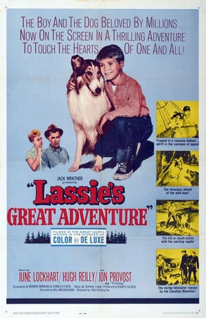 Lassie's Great Adventure (1963) - poster