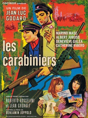 Les Carabiniers (1963) - poster