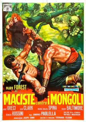 Maciste contro i Mongoli (1963) - poster